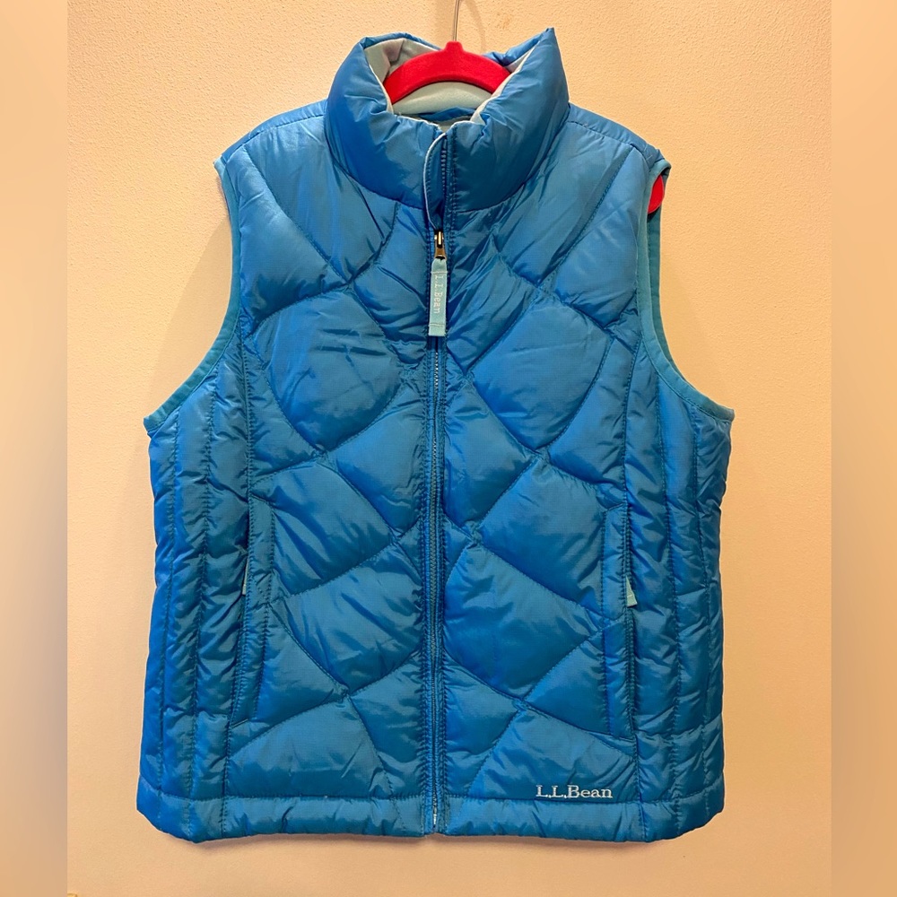 LL Bean Quilted Vest - Girls